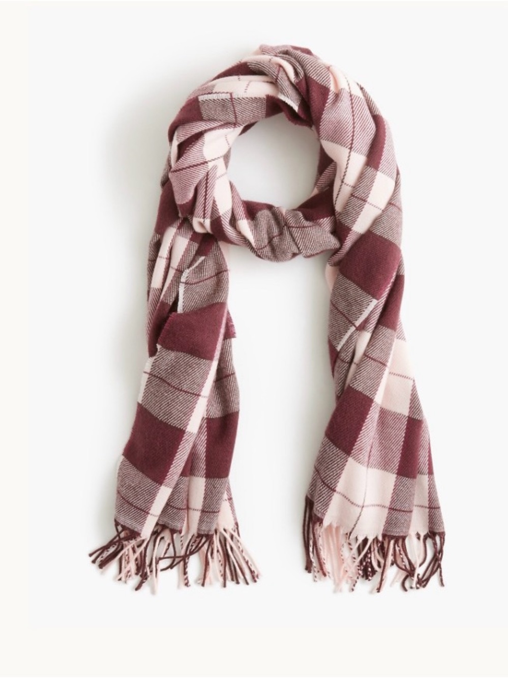 J.Crew Classic Scarf; Plaid Scarf; Winter Scarf; Autumn Scarf; NWT New With